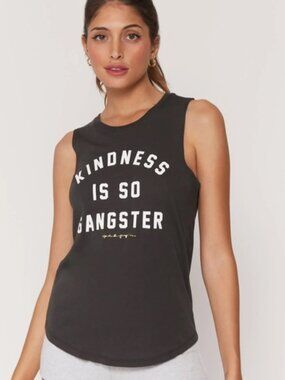 Spiritual Gangster Kindness is So Gangster Tank Size S